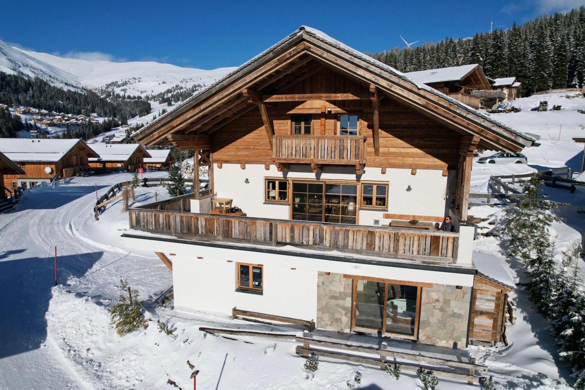 Almhaus Chalet Lachtal Oberwoelz Stadt Eksteriør billede